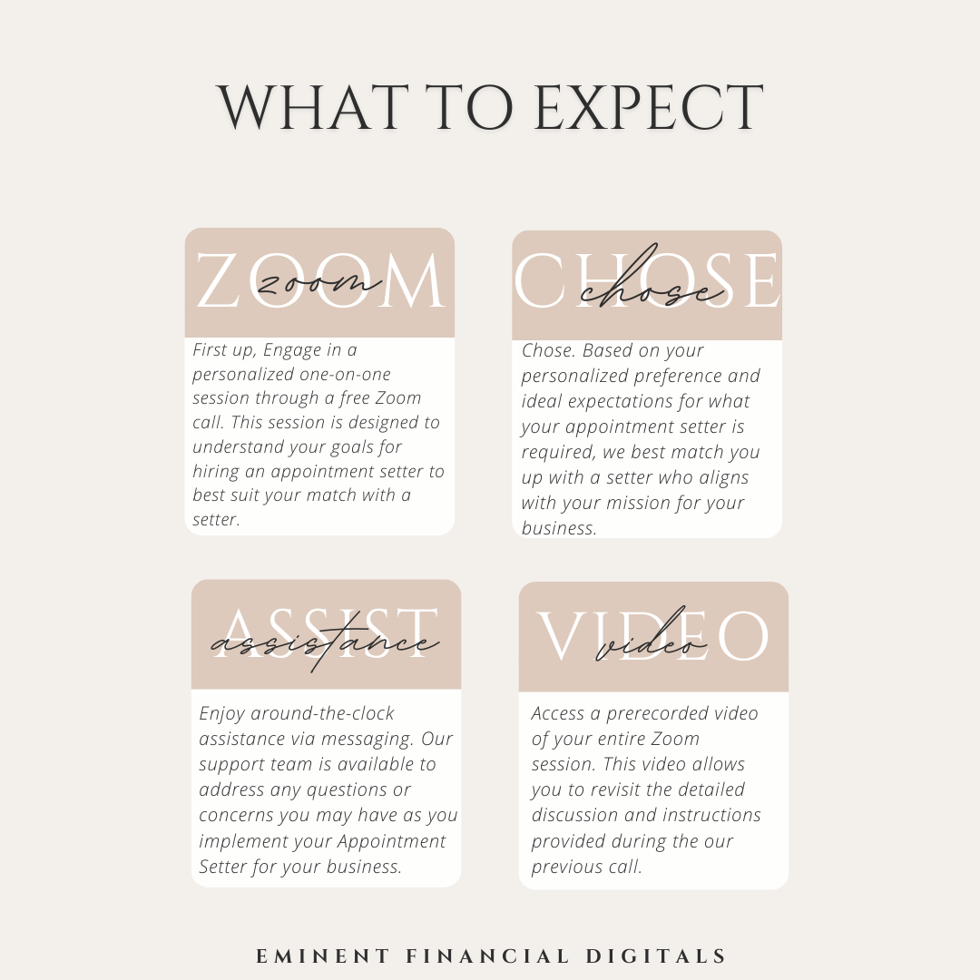 THE EMINENT FINANCIAL APPOINTMENT SETTERS